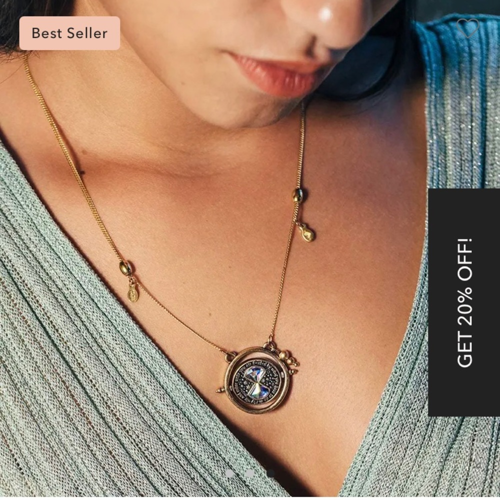 Alex & Ani Harry Potter Time Turner Necklace
